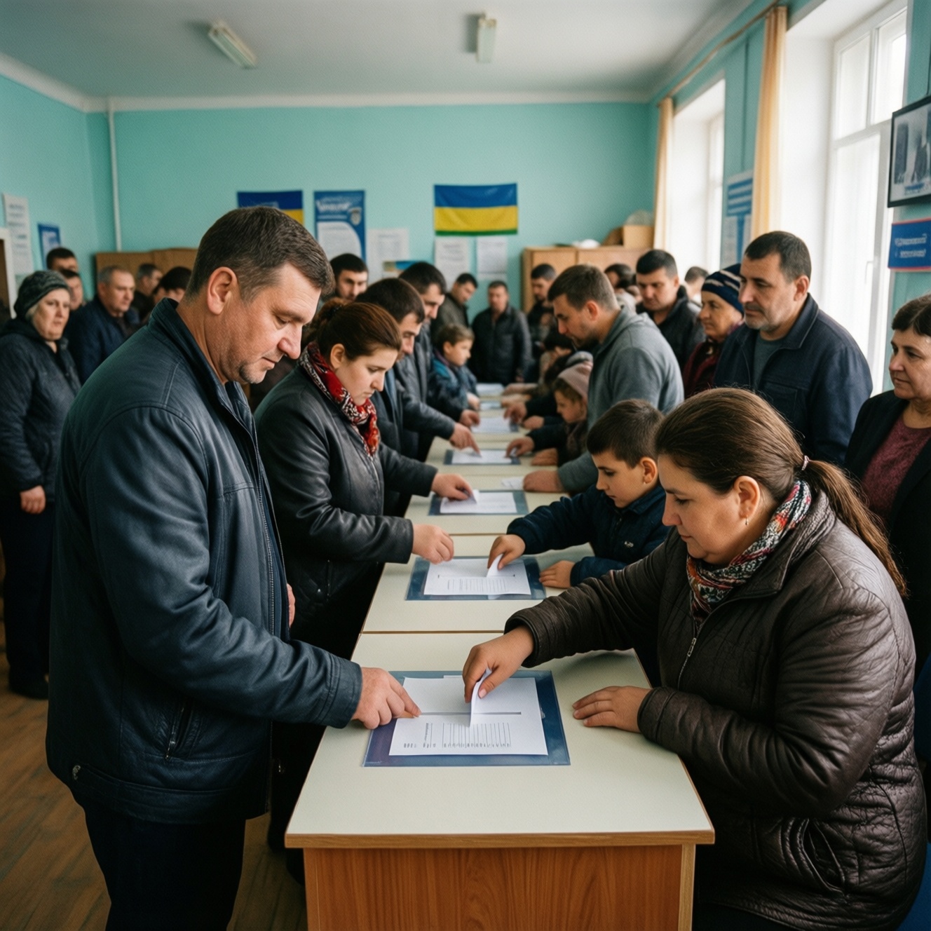 Жители Дагестанских Огней активно участвуют в выборах города